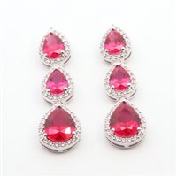 Orecchini Domar Gioielli Donna Orecchino argento 925 in Argento Cubic Zirconia EZC117990